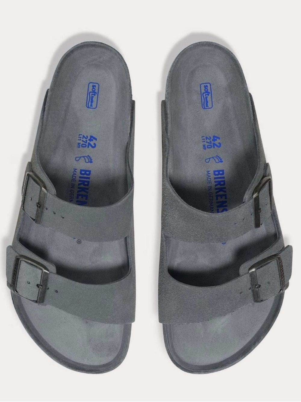 Birkenstock - Arizona Soft Footbed
Basalt Gray Tonal Sandals